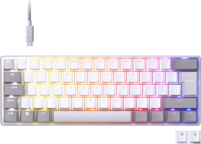 Tastatura Mecanica Corsair Clipper PRO MINI 60, USB, Alb, EN US