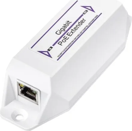CUDY 10/100/1000Mbps PoE+ Extender, IEEE802.3af/at