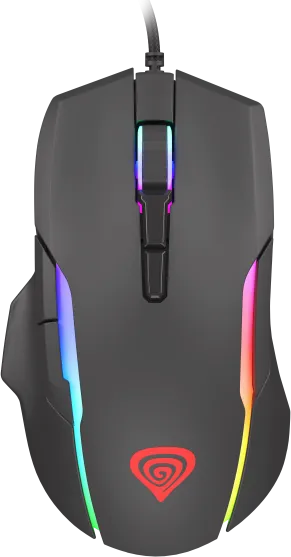 Mouse Gaming Genesis Xenon 220 G2, 12800 dpi, negru