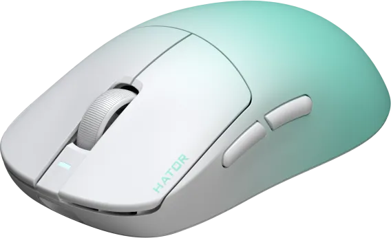 Mouse Gaming Wireless Hator Quasar 3S Ultima 8K, 30000 dpi, Multicolor