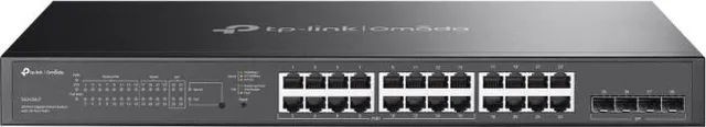 Switch TP-Link Omada 28-Port Gigabit Smart Switch with 16-Port PoE+, 24 porturi