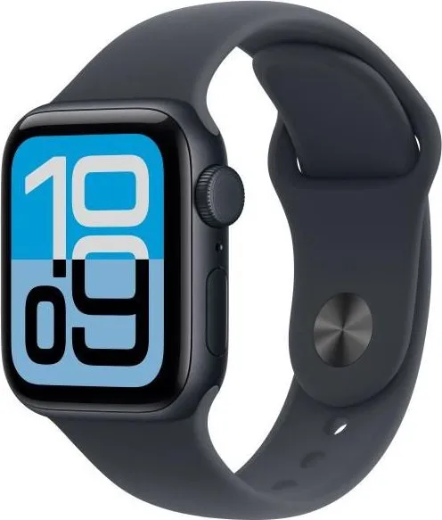Apple Watch SE 3 GPS + Cellular 40mm Midnight Aluminium Case with Midnight Sport Band - M/L