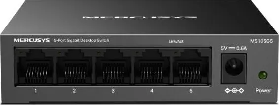 Switch Mercusys 5-Port Gigabit Desktop Switch, Gigabit, 5 porturi