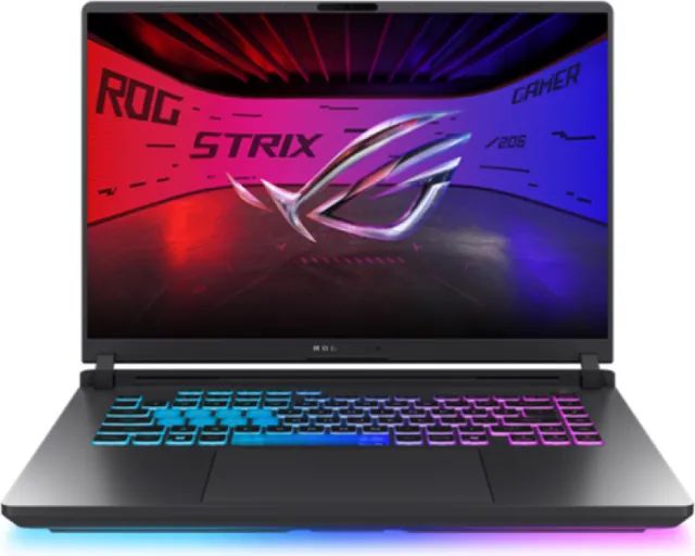 Laptop Gaming ASUS ROG Strix G16, cu procesor AMD Ryzen 9 8940HX, 16'' IPS, 16 GB DDR5, 512 GB