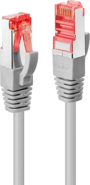 Cablu Lindy CAT6 S/FTP Network Cable, RJ45/ RJ45, 0.5 m, Gri