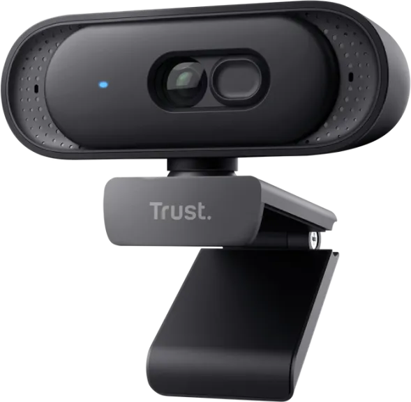 Camera Web Trust Tomar, rezolutie video 2K, USB 2.0, Negru