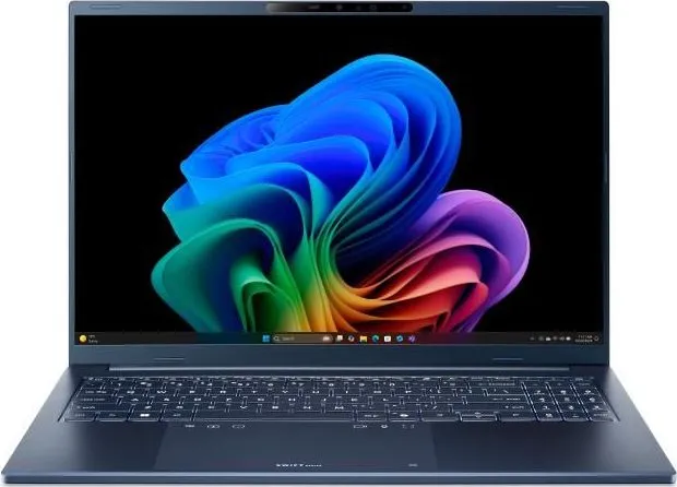 Laptop Consumer Acer Swift Go 16 AI, cu procesor Ryzen AI 5 430, 16'' OLED, 16 GB LPDDR5x, 512 GB, AMD Radeon