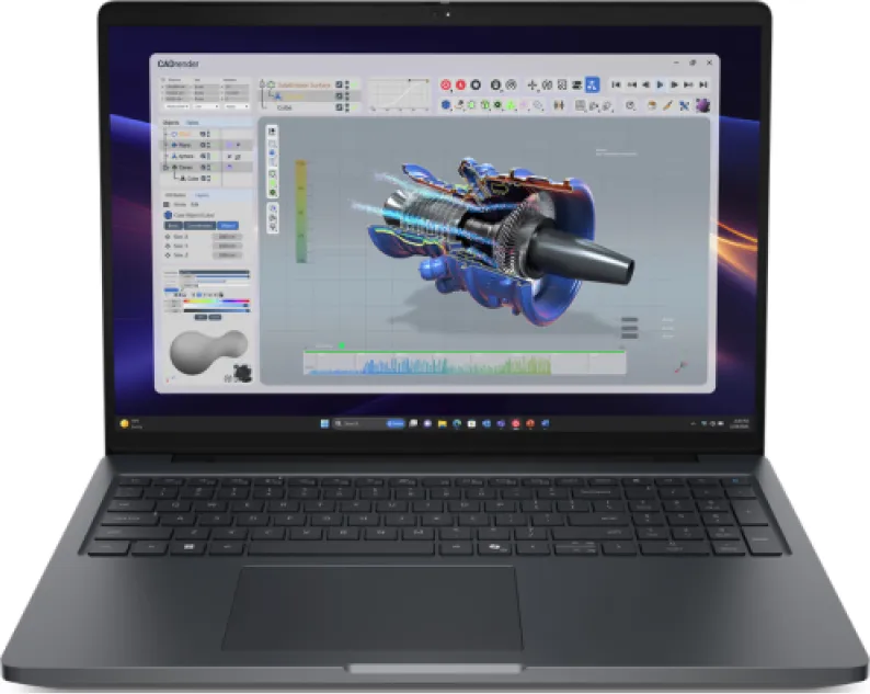 Mobile Graphics Workstation Dell Precision 5 16 PW516261, cu procesor Intel Core Ultra 7 366H, 16''