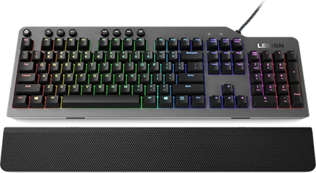 Tastatura Mecanica Gaming Lenovo Legion K500, RGB, USB, Gri