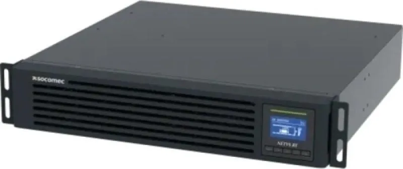 Netys RT UPS Socomec 3000VA / 3000W, Rack 2U /Tower, tehnologie online, unda sinusoidala