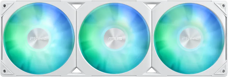 Cooler Procesor ASUS Prime LC 360 ARGB White Edition, Lichid, 12 cm, 3 ventilatoare, aRGB