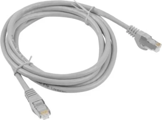 Patchcord CAT.6 FTP 3M Grey Fluke Passed Lanberg