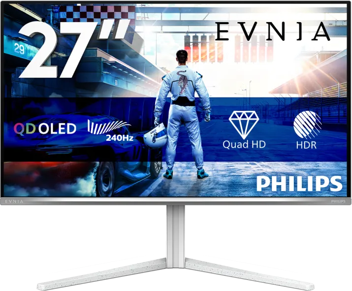 Monitor Gaming Philips 27M2N6501L/00, 26.5", 2560 x 1440 pixeli, White