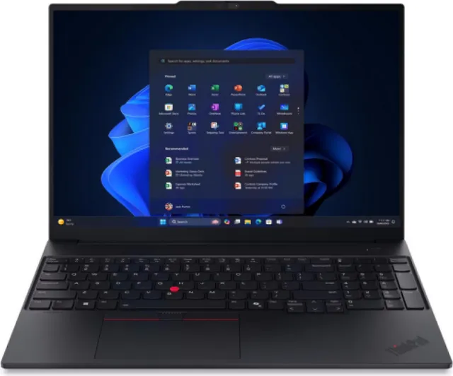 Laptop Business Lenovo ThinkPad E16 Gen 3 (AMD), cu procesor AMD Ryzen 7 250, 16'' IPS, 32 GB DDR5, 1 TB