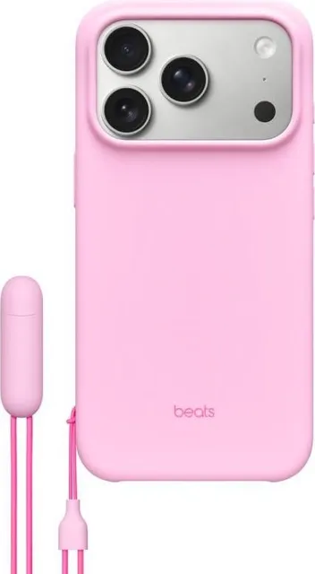 Beats iPhone 17/18 Pro Kickstand Case with MagSafe and Camera Control -Pebble Pink