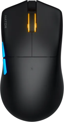 Mouse Gaming Wireless Hator Pulsar 3 PRO, 30000 dpi, negru