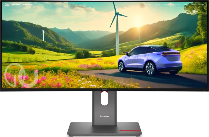 Monitor Consumer Lenovo ThinkVision P34WD-40, 34", 3440 x 1440 pixeli, Black
