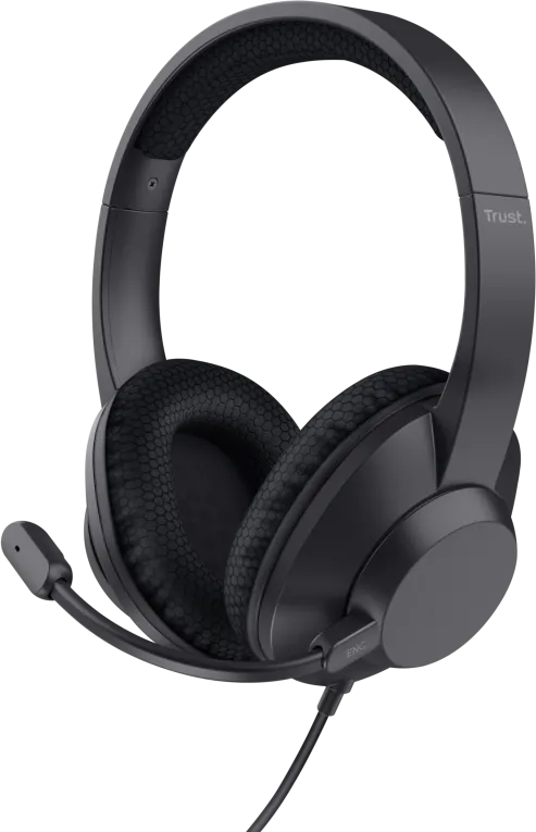 Casti Head-band Trust Ayda Max, Wired, Negru (TR-25462)