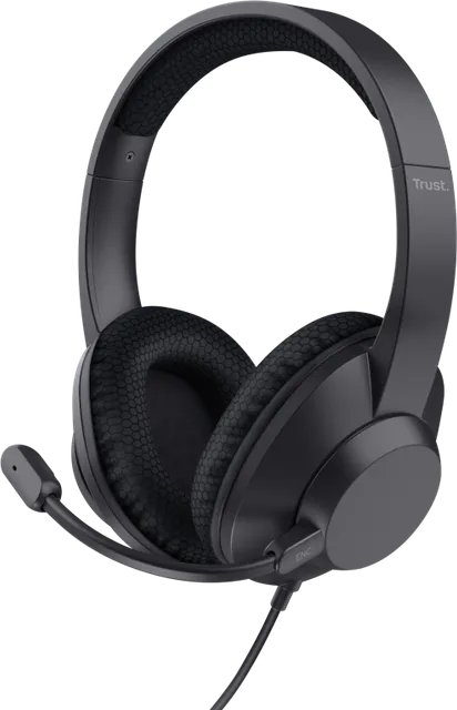 Casti Head-band Trust Ayda Max, Wired, Negru (TR-25462)