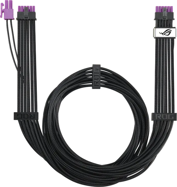 Cablu ASUS ROG-EQUALIZER, PCI-E (16-pin)/ PCI-E x16 (Gen 4.0), 0.75 m, Negru
