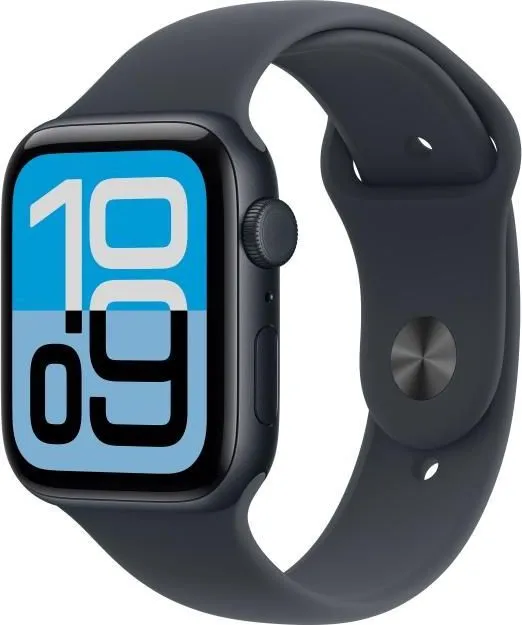 Apple Watch SE 3 GPS + Cellular 44mm Midnight Aluminium Case with Midnight Sport Band - M/L