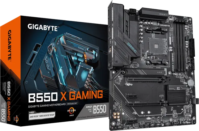 Placa de baza Gigabyte B550 X Gaming, Socket AM4, DDR4, ATX