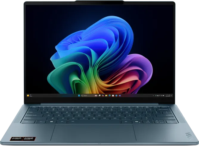 Laptop Consumer Lenovo Yoga Slim 7 14AKP10, cu procesor Ryzen AI 5 330, 14'' OLED, 16 GB LPDDR5x, 512 GB