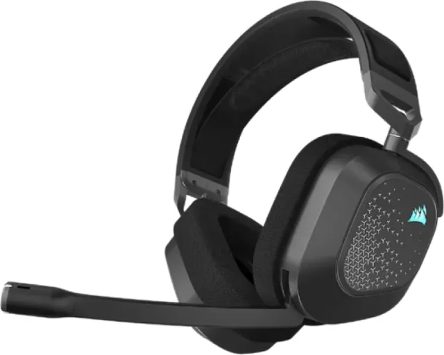 Casti Gaming Head-band Corsair HS80 V2 MAX, Wireless, Gri