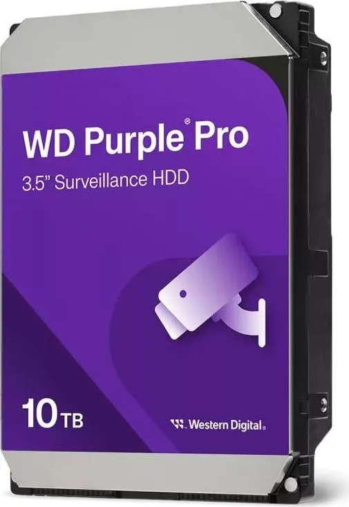 HDD Surveillance WD Purple Pro WD102PURP, 10TB, 7200RPM, 512MB, SATA III