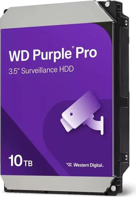 HDD Surveillance WD Purple Pro WD102PURP, 10TB, 7200RPM, 512MB, SATA III