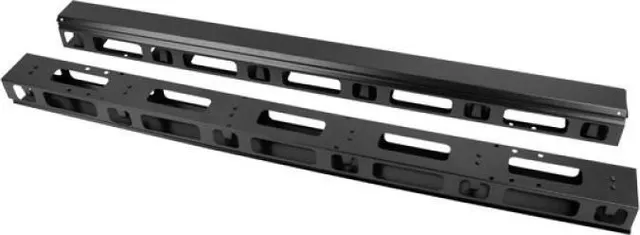 Vertical Cable Management Panel 27U FOR 19" Free-Standing Cabinets 2PCS Black Lanberg