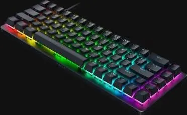 Tastatura Mecanica Gaming Razer Huntsman V3 HE Magnetic Mini 65% 8KHz, RGB, USB, negru