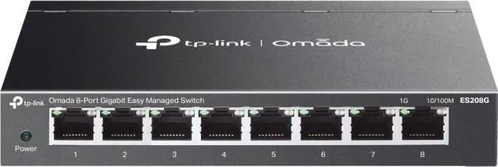 Switch TP-Link Omada ES208G, Gigabit, 8 porturi