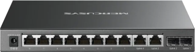 PoE Switch Mercusys MS112GMP, Gigabit, Poe