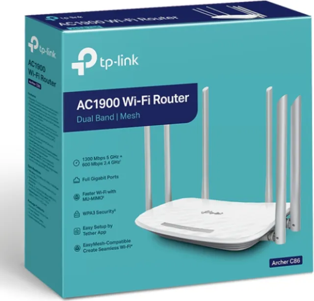 Router wireless TP-LINK Archer C86, WIFI 5, Dual Band