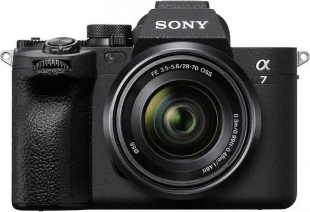 Aparat foto Mirrorless Sony Alpha A7IV, 33MP, Full-Frame, Negru + Obiectiv SEL28702 28-70mm II