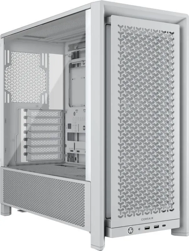 Carcasa Corsair Frame 4000D RS, Mid Tower, White