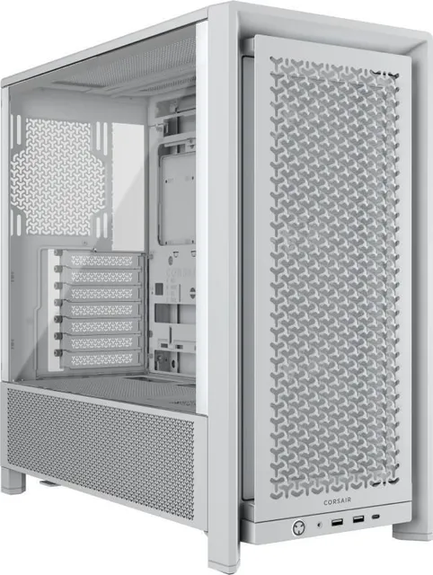 Carcasa Corsair Frame 4000D RS, Mid Tower, White