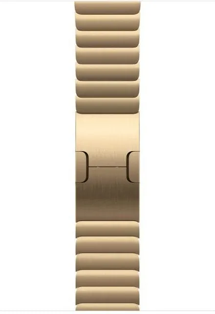 Curea pentru Apple Watch 46mm Radiant Gold Link Bracelet
