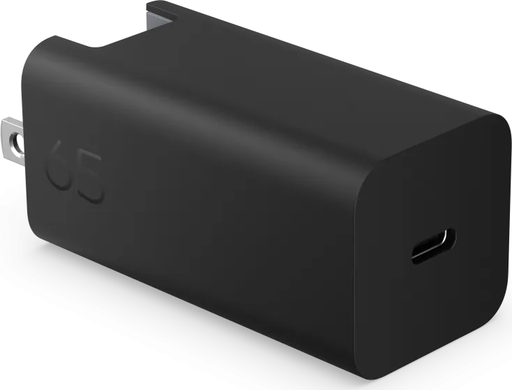 Incarcator Laptop HP 65W GaN Wall Charger, 65W, Negru