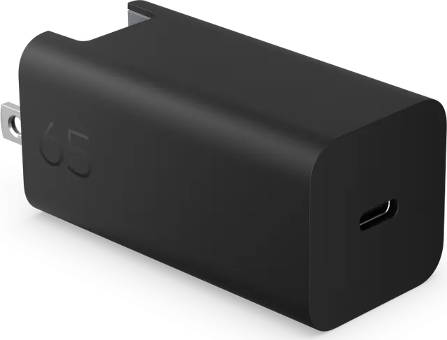 Incarcator Laptop HP 65W GaN Wall Charger, 65W, Negru