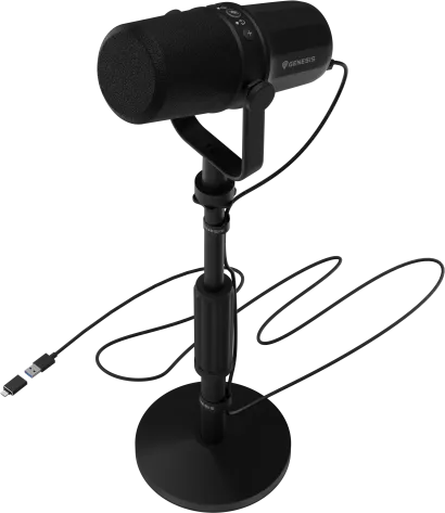 Microfon Genesis Radium 750D, tip Cardioid, USB