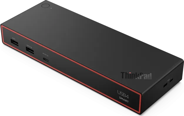 Docking station Lenovo ThinkPad USB4 Smart Dock 5500, USB Type-C, 100W, Negru