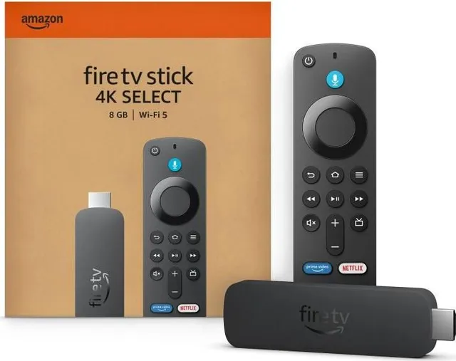 Amazon Fire TV Stick 4K Select 8GB 4K Ultra HD 2025