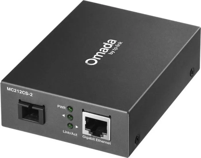 Convertor Media TP-Link MC212CS-2 1 Gbps, 1310TX/1550RX nm, 2 km, RJ-45 - SC/UPC