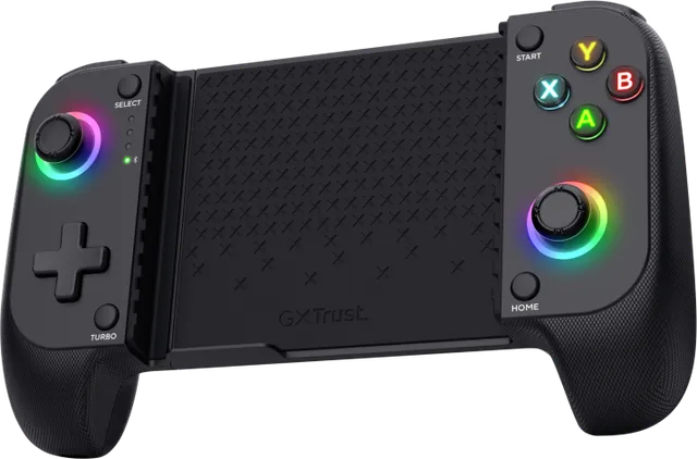 Controller mobil wireless Trust GXT 735 Mylox, capacitate baterie 600 mAh, numar butoane 18, negru