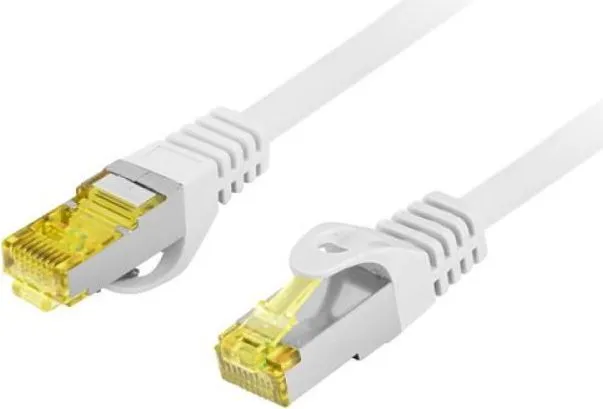 Patchcord CAT.6A S/FTP Lszh CU 0.25M Grey Fluke Passed Lanberg