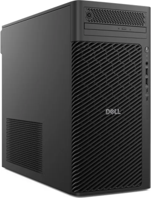 Desktop Workstation Dell Pro Max T2 cu procesor Intel Core Ultra 9 U9-285K pana la 5.7 GHz, 1TB SSD 2TB HDD