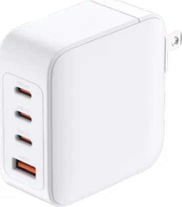 Incarcator Retea D-Link 100W GaN Charger, 100 W, 3 porturi, Alb