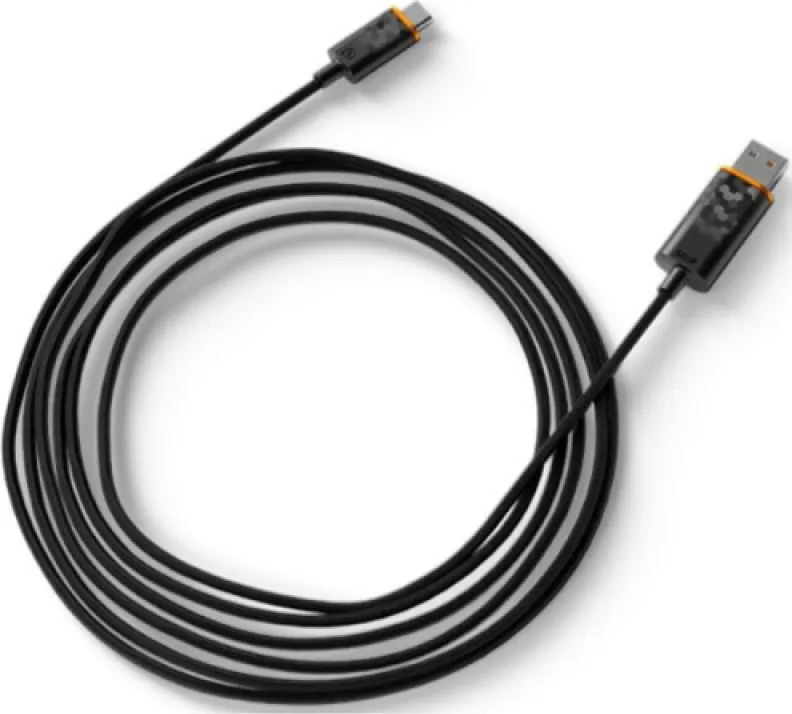 Cablu SCUF USB-C/ USB-C, 2 m, Negru